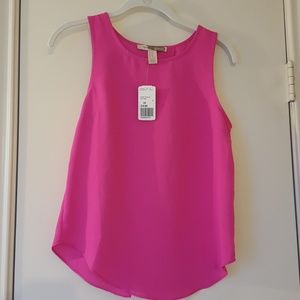 Forever 21 hot pink sleeveless blouse